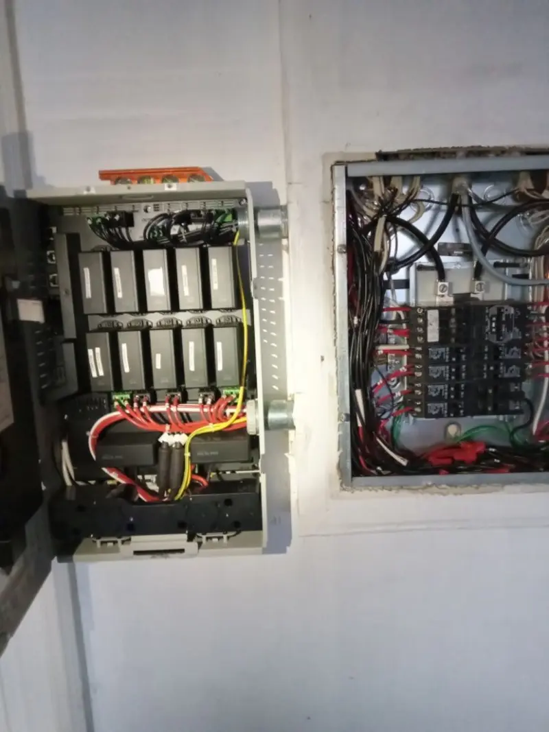 Electrical panel upgrade completed for Indoor Lighting Installation in Spanish Fort